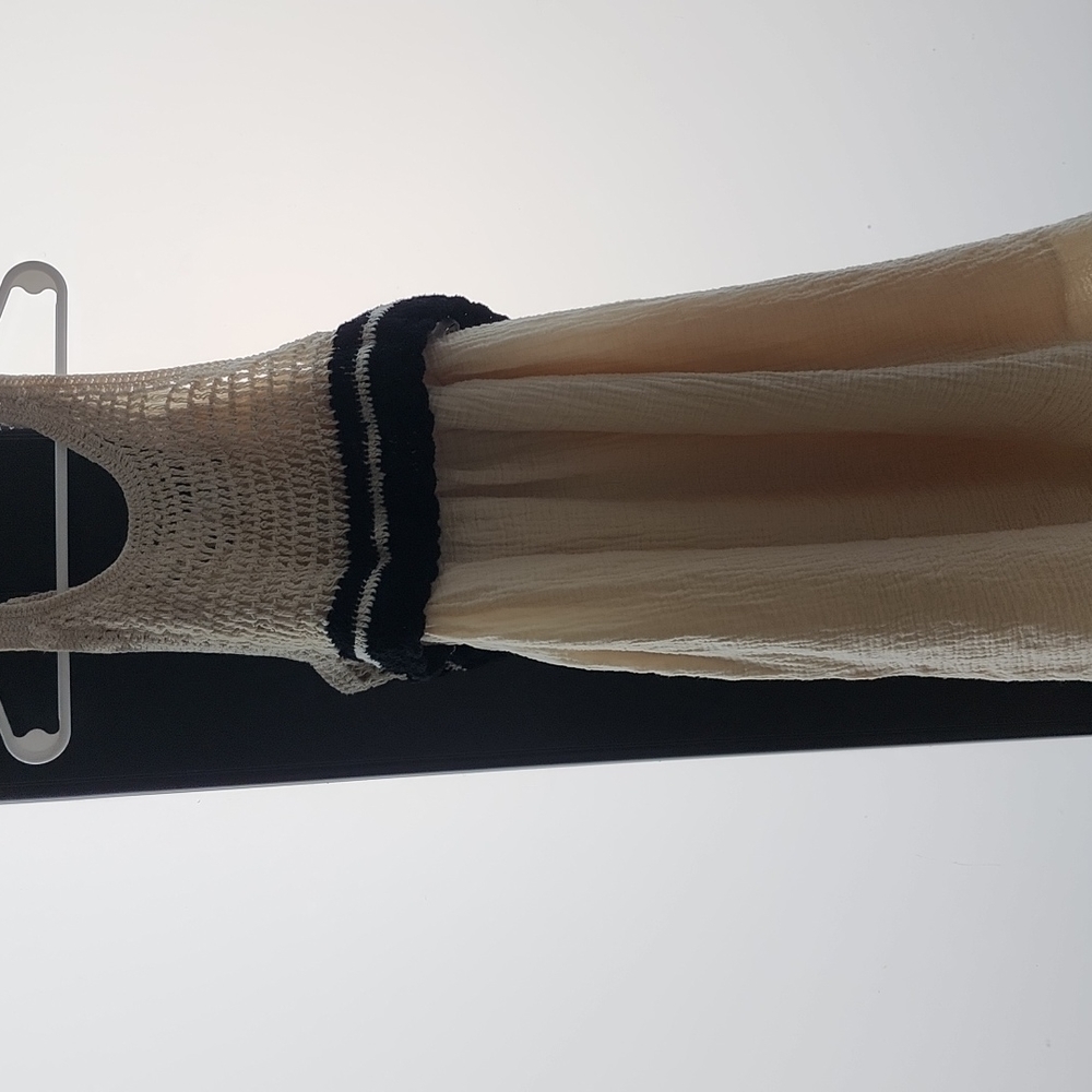 Zara , dress for girls,  size 8, color cream and black,  ,just 1 use